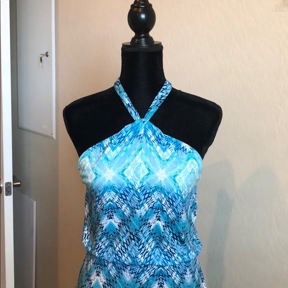 Cynthia Rowley Halter Maxi Dress - Picture 5 of 8